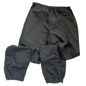 L.L. BEAN Black Rain-pants